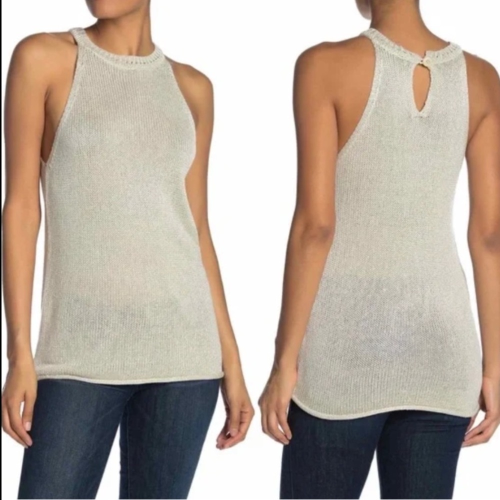 Joie knit halter tank size small